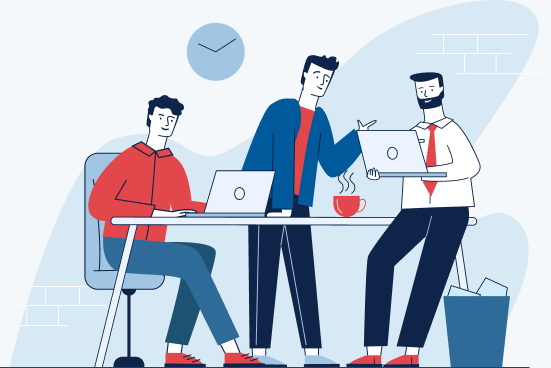 Illustration of the KSL leadership and research team